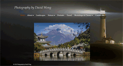 Desktop Screenshot of photographybydavidwong.com